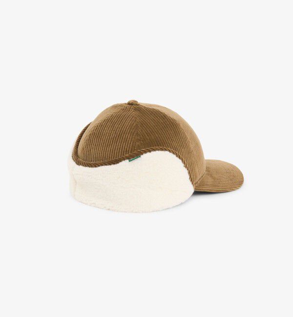 LACOSTE「コーデュロイイヤーフラップキャップ」|キャップ・キャスケット|