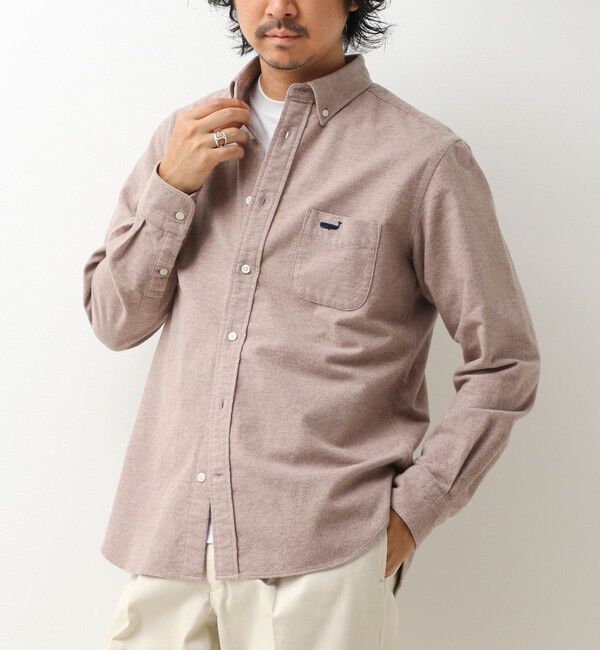 NOLLEY'S goodman「シャモアクロス クジラBD 26AW」|シャツ・ブラウス|