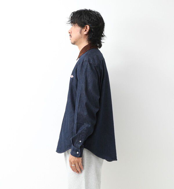 NOLLEY'S goodman「【DANTON/ダントン】LIGHT DENIM 切替（DT-B0478 SDM）」|シャツ・ブラウス|