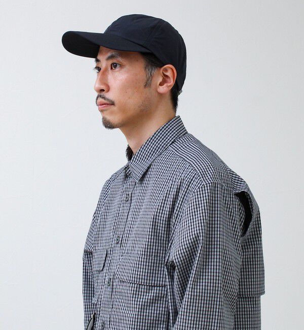 GLOSTER「【halo Commodity/ハロ コモディティー】Karst Cap」|キャップ・キャスケット|ブラック