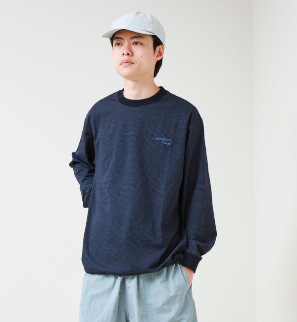 GLOSTER「【速乾/ストレッチ/耐久】PERFECTEX 水陸両用GOODNESS ロンT」|Tシャツ・カットソー|