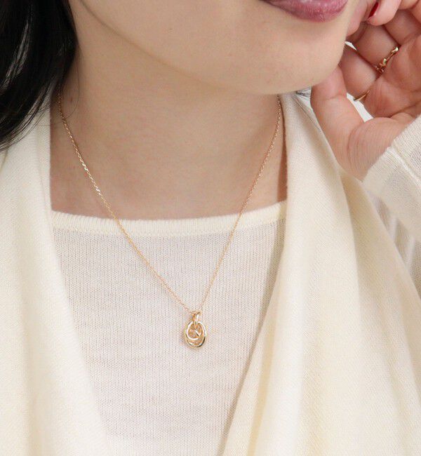 fredy emue「グルグルねじりトップネックレス」|ネックレス|ゴールド
