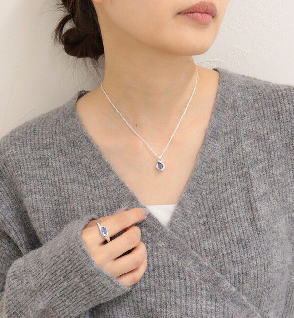 fredy emue「カラー樹脂ストーンアジャストネックレス」|ネックレス|
