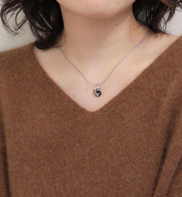 fredy emue「つぶしストーンフリーアジャストネックレス」|ネックレス|