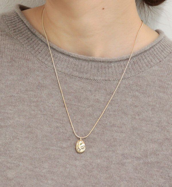 fredy emue「つぶしストーンフリーアジャストネックレス」|ネックレス|