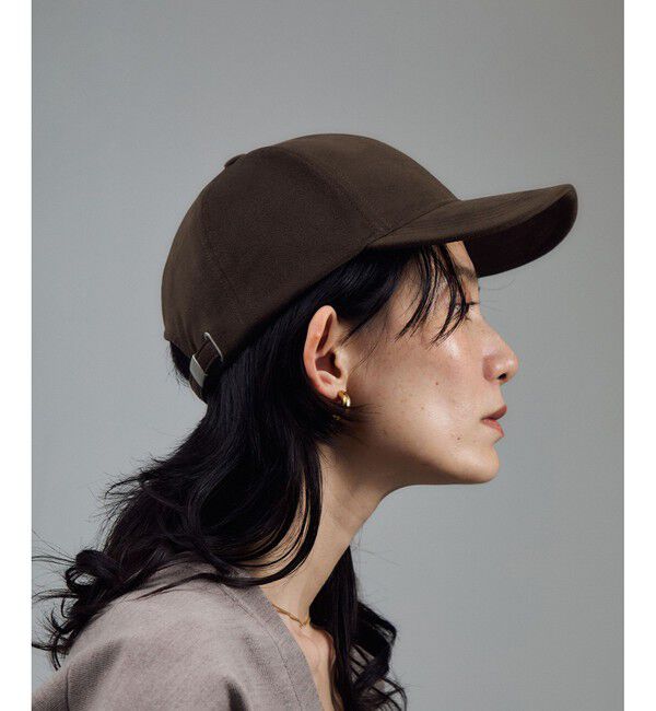 SALON adam et rope'「Ultrasuede(R) cap / キャップ」|キャップ・キャスケット|