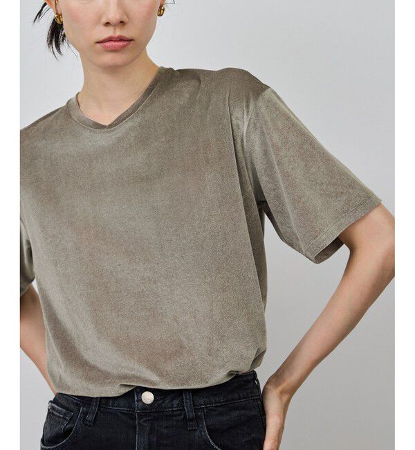 ROPE「シアーベロアTシャツ/イージーケア」|Tシャツ・カットソー|