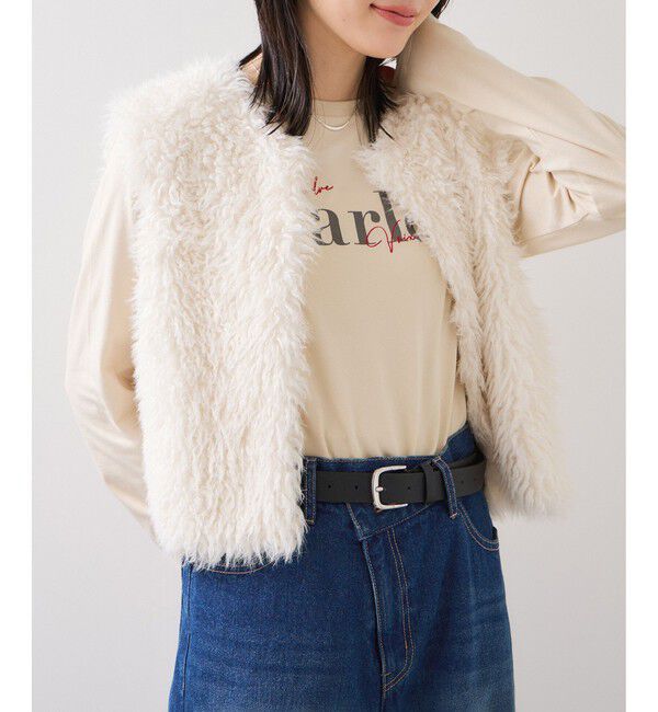 VIS「フォト＆ロゴアソートロングスリーブTシャツ」|Tシャツ・カットソー|