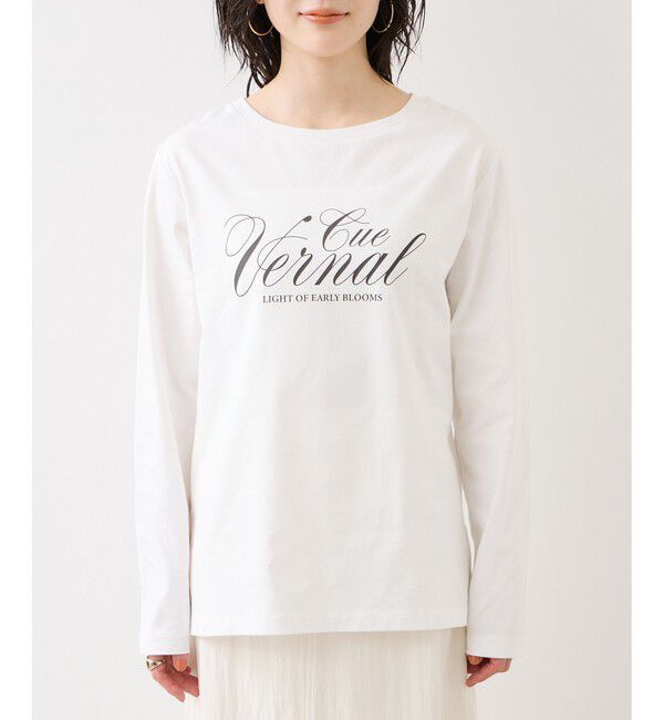 VIS「ロゴ＆フォトアソートプリントロンT」|Tシャツ・カットソー|