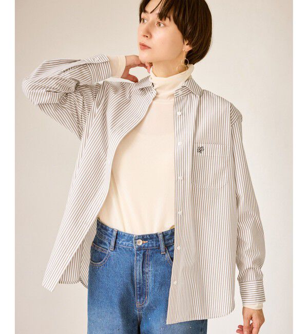 Rope&rsquo;Picnic「オーセンティックシャツ」|シャツ・ブラウス|ベージュ(27)