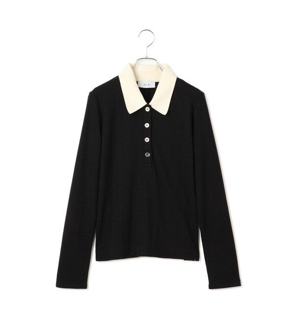 ADAM ET ROPE'「【WEB限定】ロングスリーブポロシャツ」|ポロシャツ|