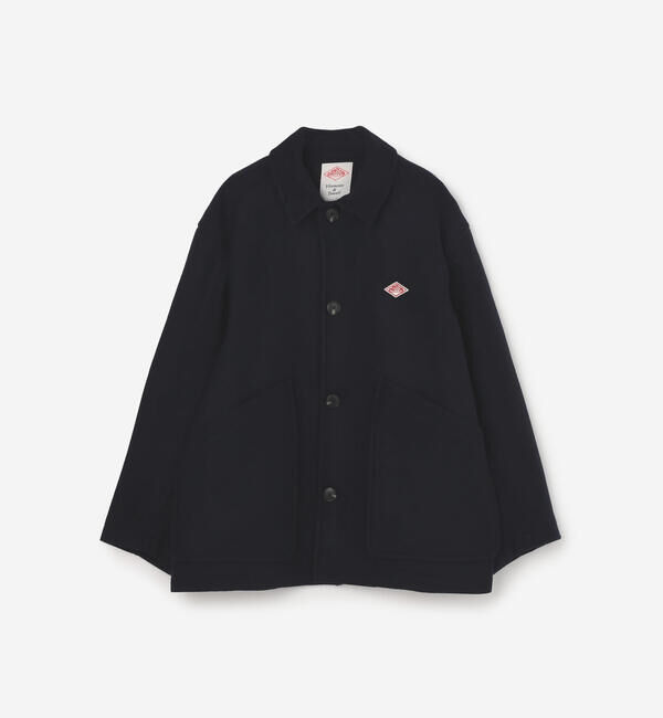DANTON「DANTON | ウールメルトン カバーオールジャケット MEN」|その他|NAVY