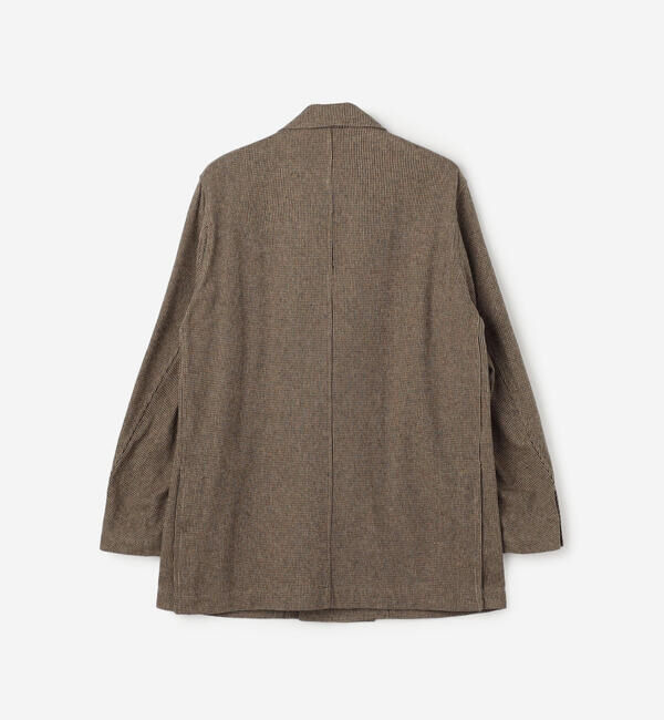  「CHEMISE D'ADAM | 〈別注〉SHIRT JACKET BROWN MEN」|テーラードジャケット|