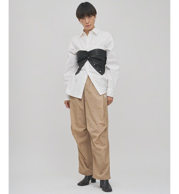  「【umbro&times;Whim Gazette】 トラックパンツ」|チノ|