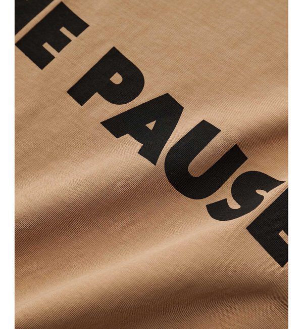 THE PAUSE「【THE PAUSE】THE PAUSE ビッグTEE」|Tシャツ・カットソー|