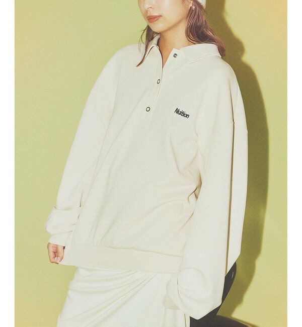  「【Nuition】ロゴポロスウェット〈WEB限定〉」|Tシャツ・カットソー|