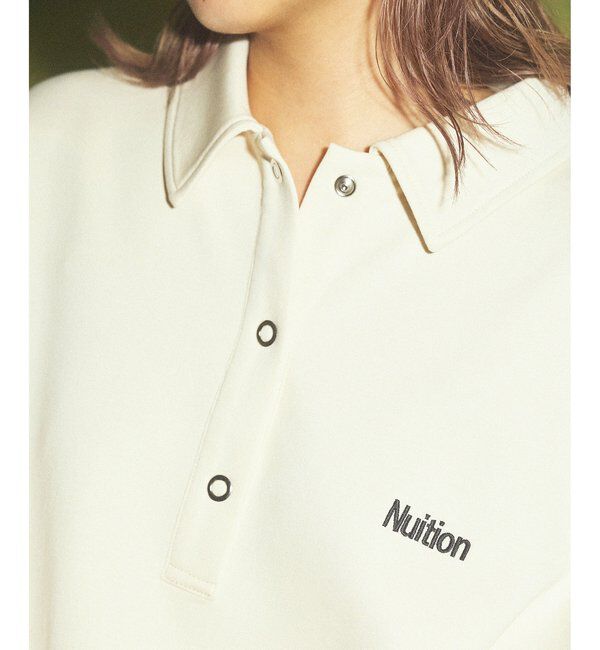  「【Nuition】ロゴポロスウェット〈WEB限定〉」|Tシャツ・カットソー|