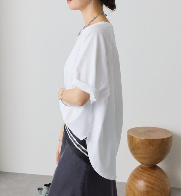  「【Yossshiiii企画/体型カバー】ヴィンテージ天竺ゴブソデTee」|Tシャツ・カットソー|