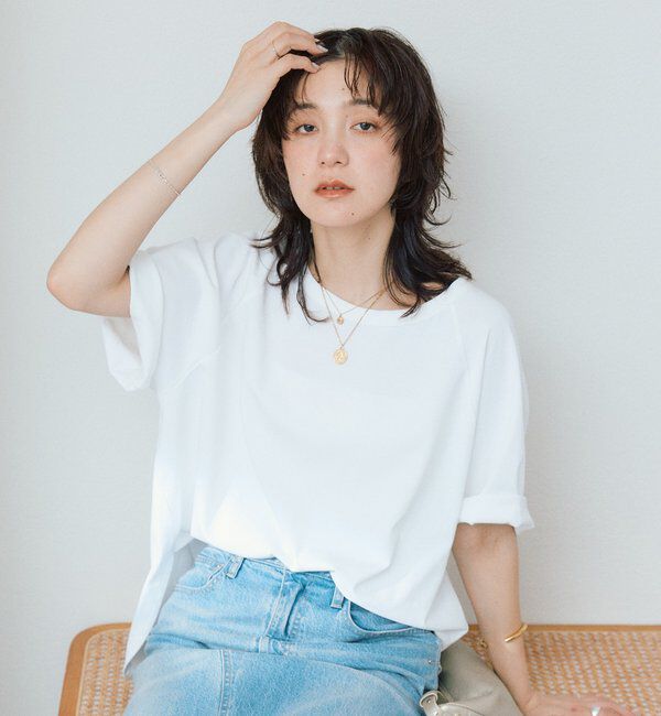  「【Yossshiiii企画/体型カバー】ヴィンテージ天竺ゴブソデTee」|Tシャツ・カットソー|
