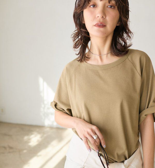  「【Yossshiiii企画/体型カバー】ヴィンテージ天竺ゴブソデTee」|Tシャツ・カットソー|
