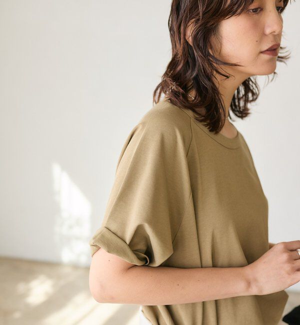  「【Yossshiiii企画/体型カバー】ヴィンテージ天竺ゴブソデTee」|Tシャツ・カットソー|