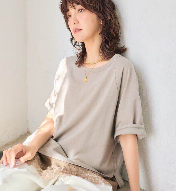  「【Yossshiiii企画/体型カバー】ヴィンテージ天竺ゴブソデTee」|Tシャツ・カットソー|