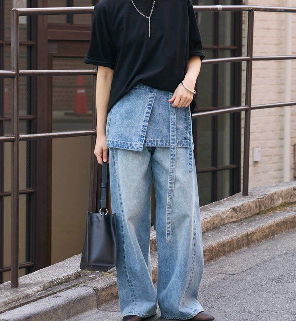  「【Yossshiiii企画/体型カバー】ヴィンテージ天竺ゴブソデTee」|Tシャツ・カットソー|