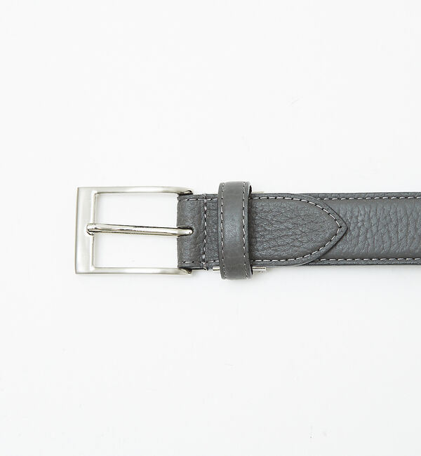 ABAHOUSE「【Made in Japan】シュリンク レザーベルト 30mm」|ベルト|