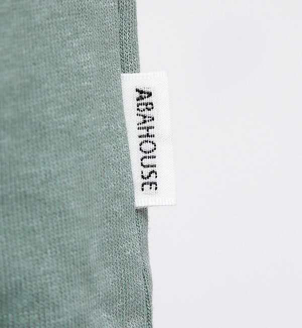 ABAHOUSE「【ヴィンテージ風】ピグメントプリント　刺繍Tシャツ」|Tシャツ・カットソー|