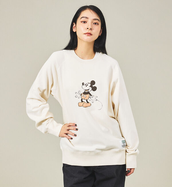 ABAHOUSE「【MICKEY &times; DISCUS ATHLETIC / ミッキー &times; ディスカス」|スウェット・ジャージ|ホワイト系その他3