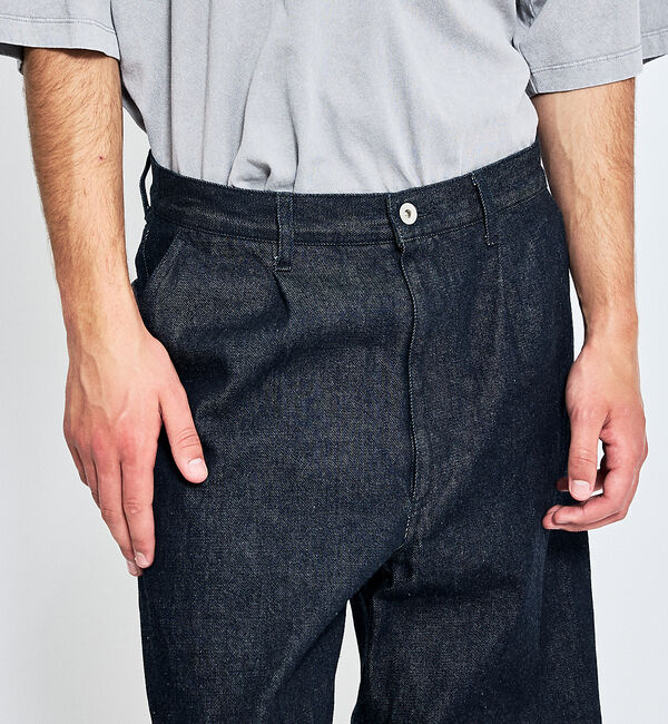 ABAHOUSE「【ウォッシュ加工】12.5oz デニム パンツ / カーブデニム」|デニム|