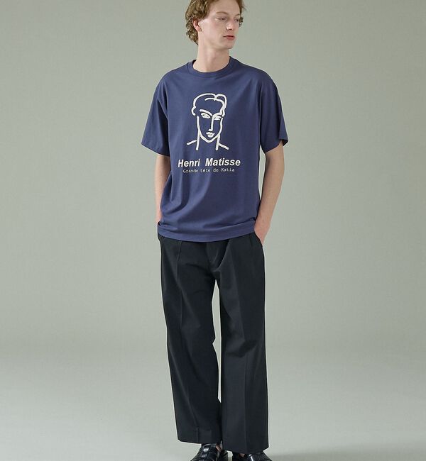 ABAHOUSE「【Henri Matisse / アンリ・マティス】ラインアート グラフィック」|Tシャツ・カットソー|