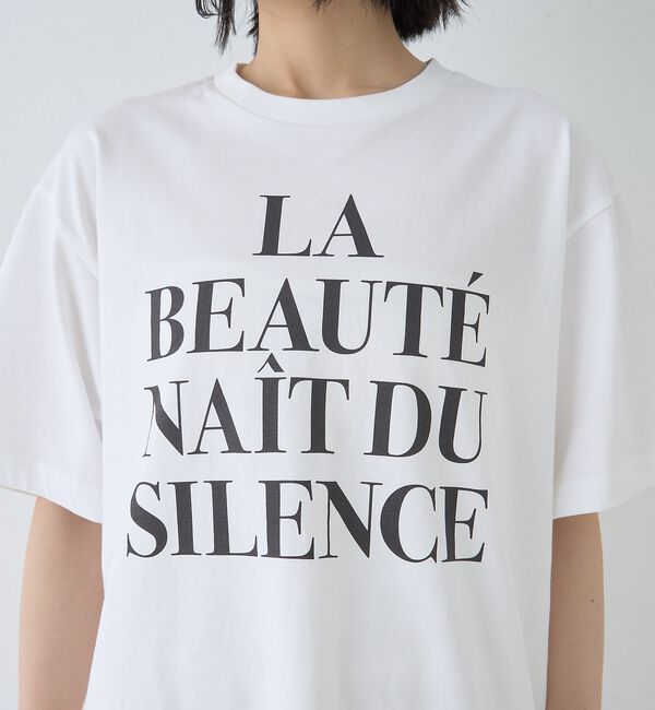 Rouge vif「バックフォト グラフィックロゴTシャツ」|Tシャツ・カットソー|