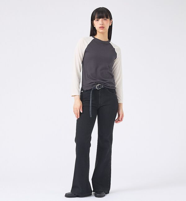 Rouge vif「【JOHNBULL/ジョンブル】ベースボールTEE/ラグランスリーブ【WEB限定」|Tシャツ・カットソー|