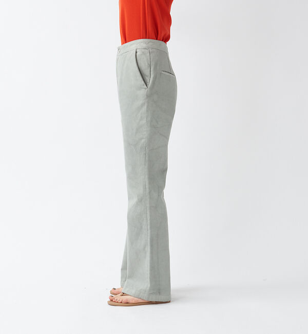 qualite「【e&times;qualite】製品染ストレートパンツ」|デニム|