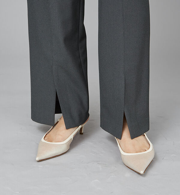 qualite「【WEB限定】2WAYストレッチセンターベンツパンツ」|その他|