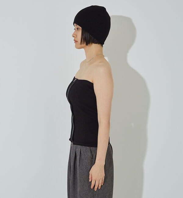NOMINE「マルチWAY ニット ZIP ビスチエ」|その他|