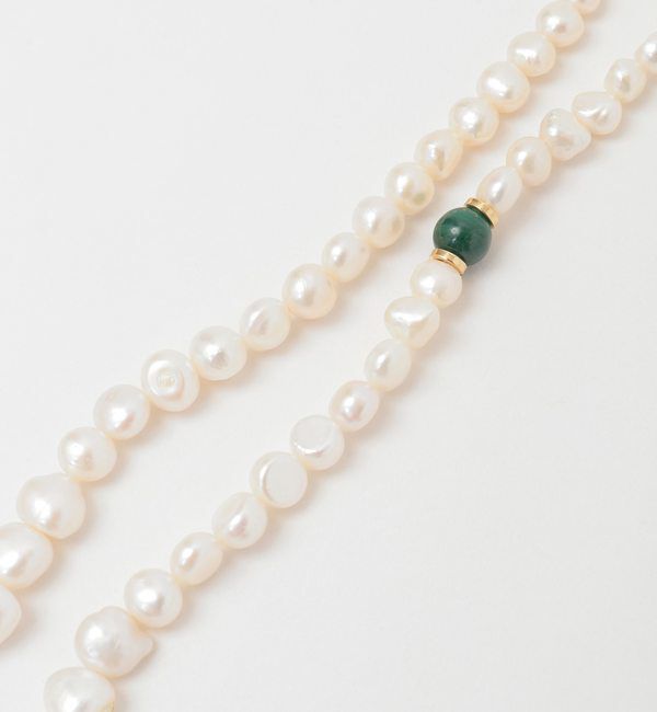 Liesse「《別注》【EO/イオ】パールネックレス105cm」|ネックレス|