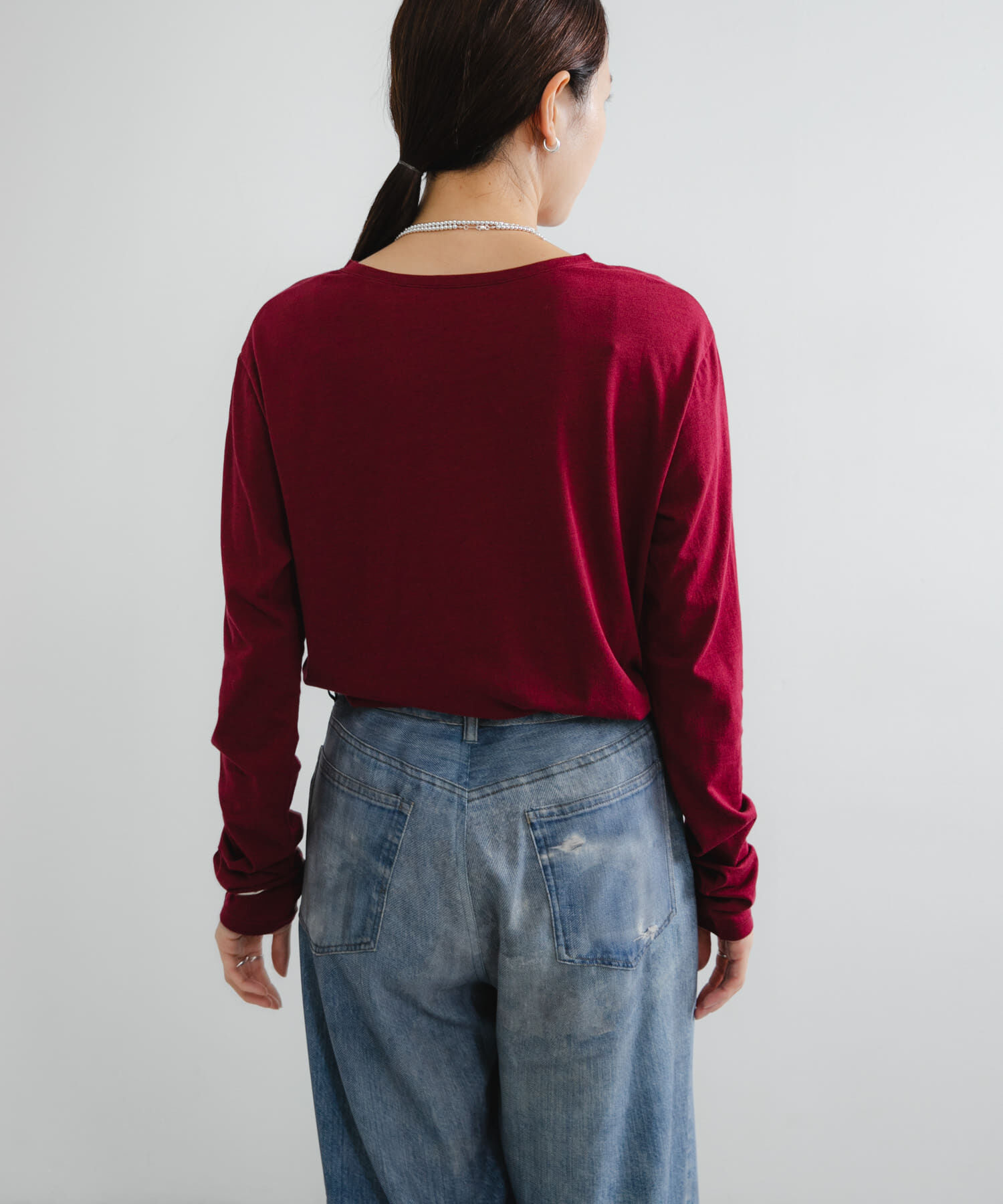 URBAN RESEARCH「ウールコットンロングスリーブカットソー」|Tシャツ・カットソー|