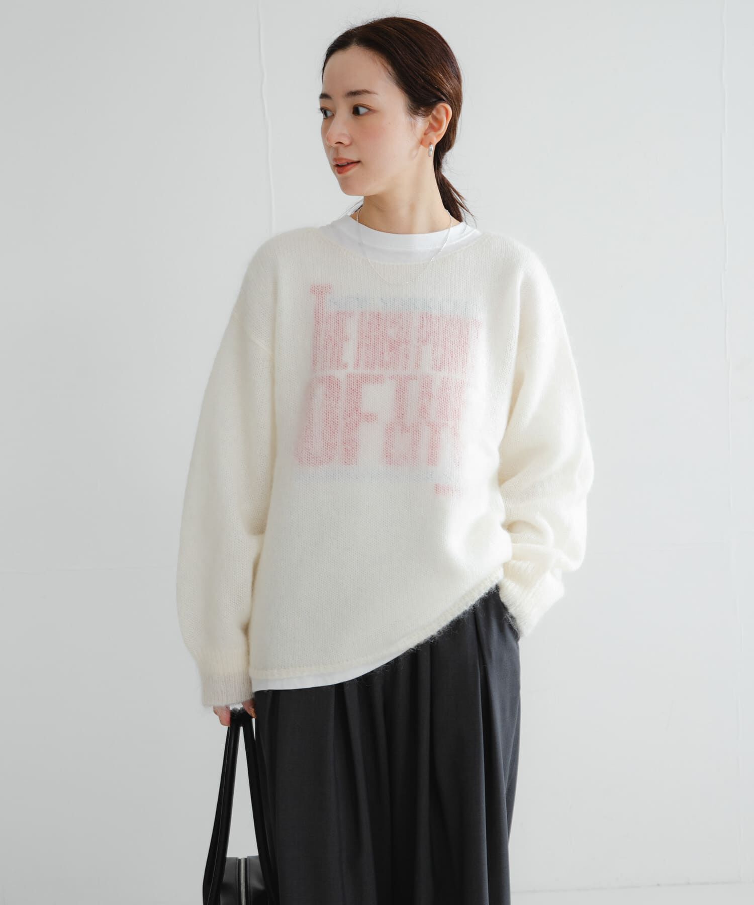 URBAN RESEARCH「ヘアリールーズニット」|ニット・セーター|
