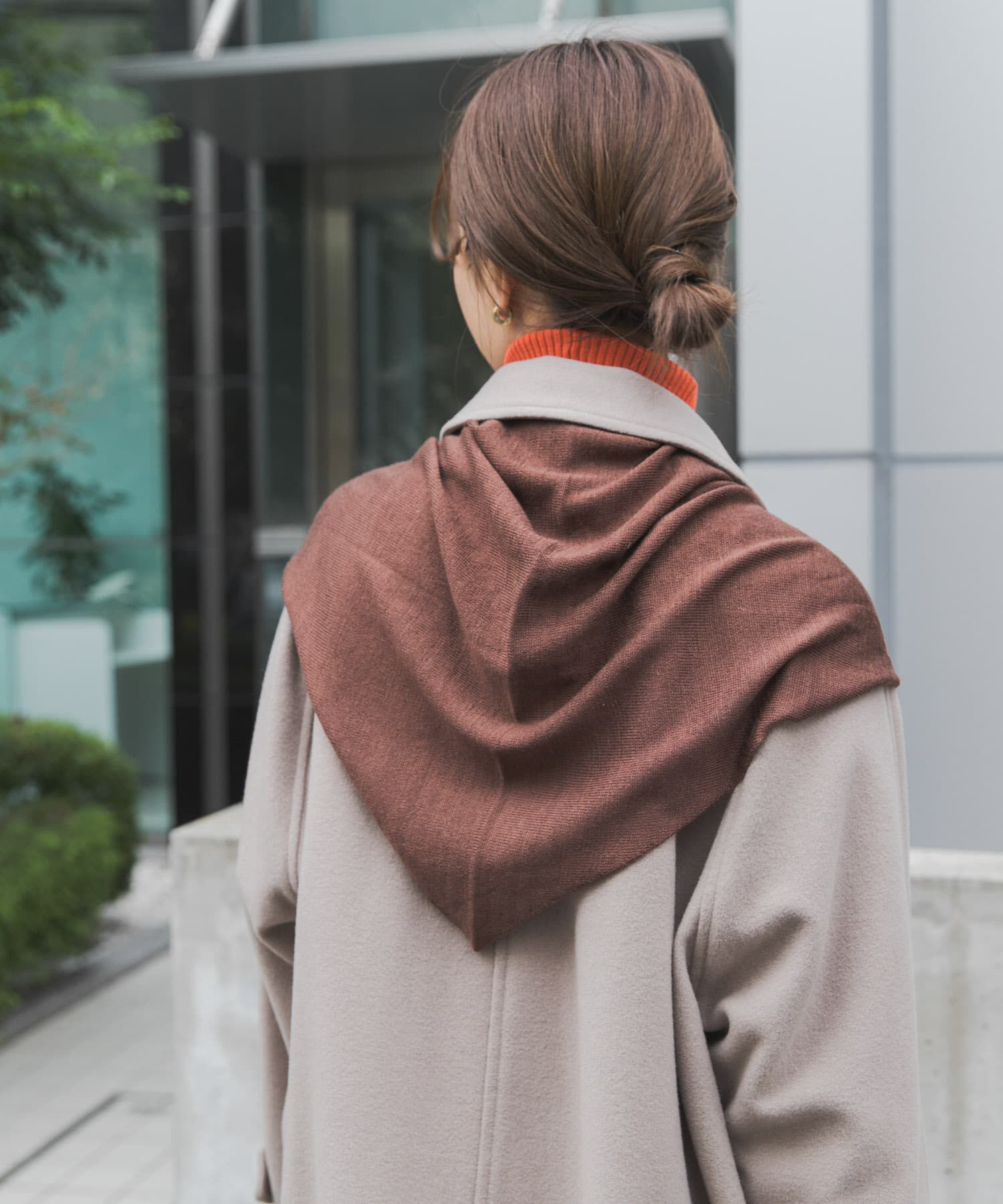 URBAN RESEARCH DOORS「ウールアクリルニットストール」|ストール|