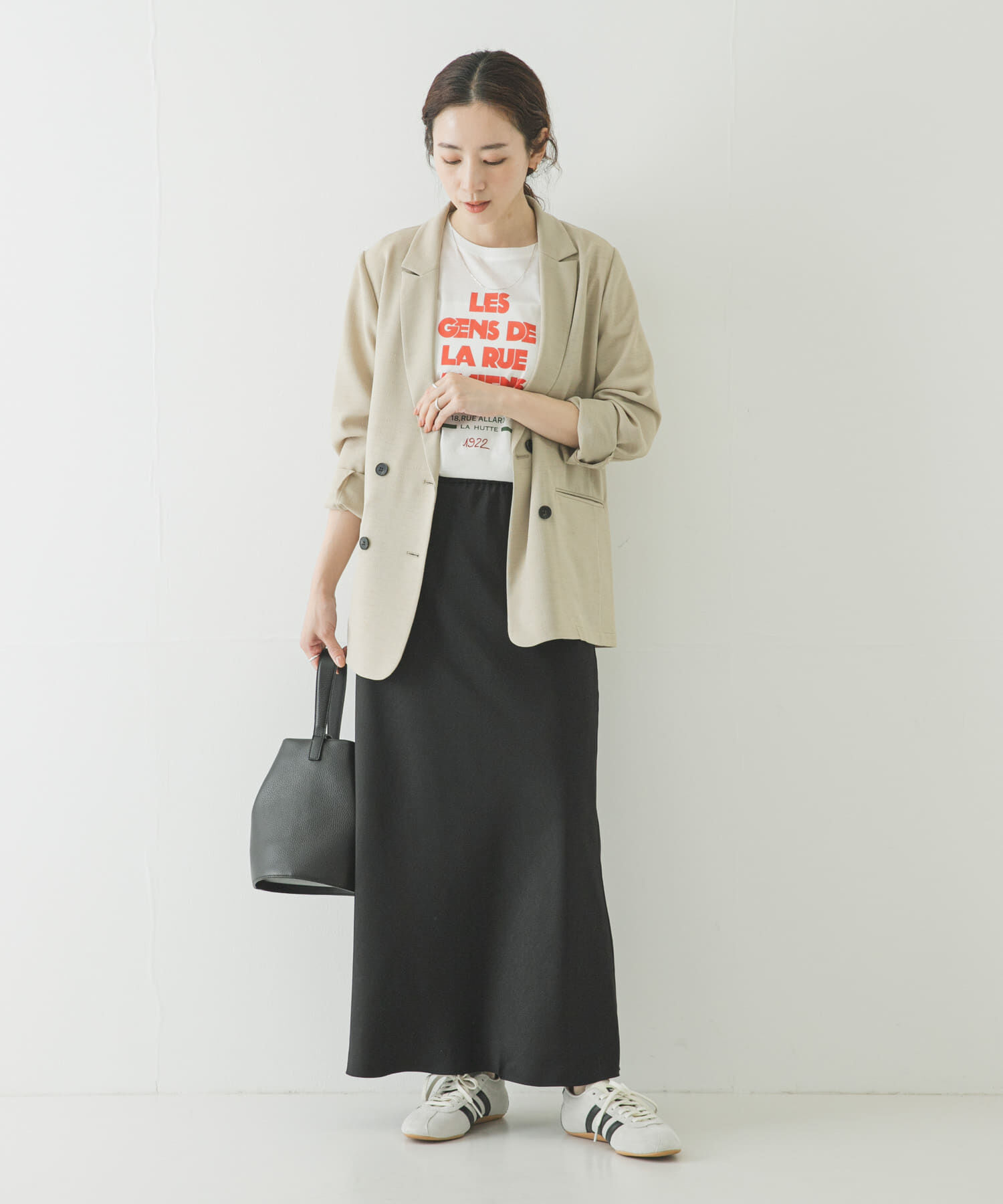 URBAN RESEARCH「サテンバイアススカート」|スカート|