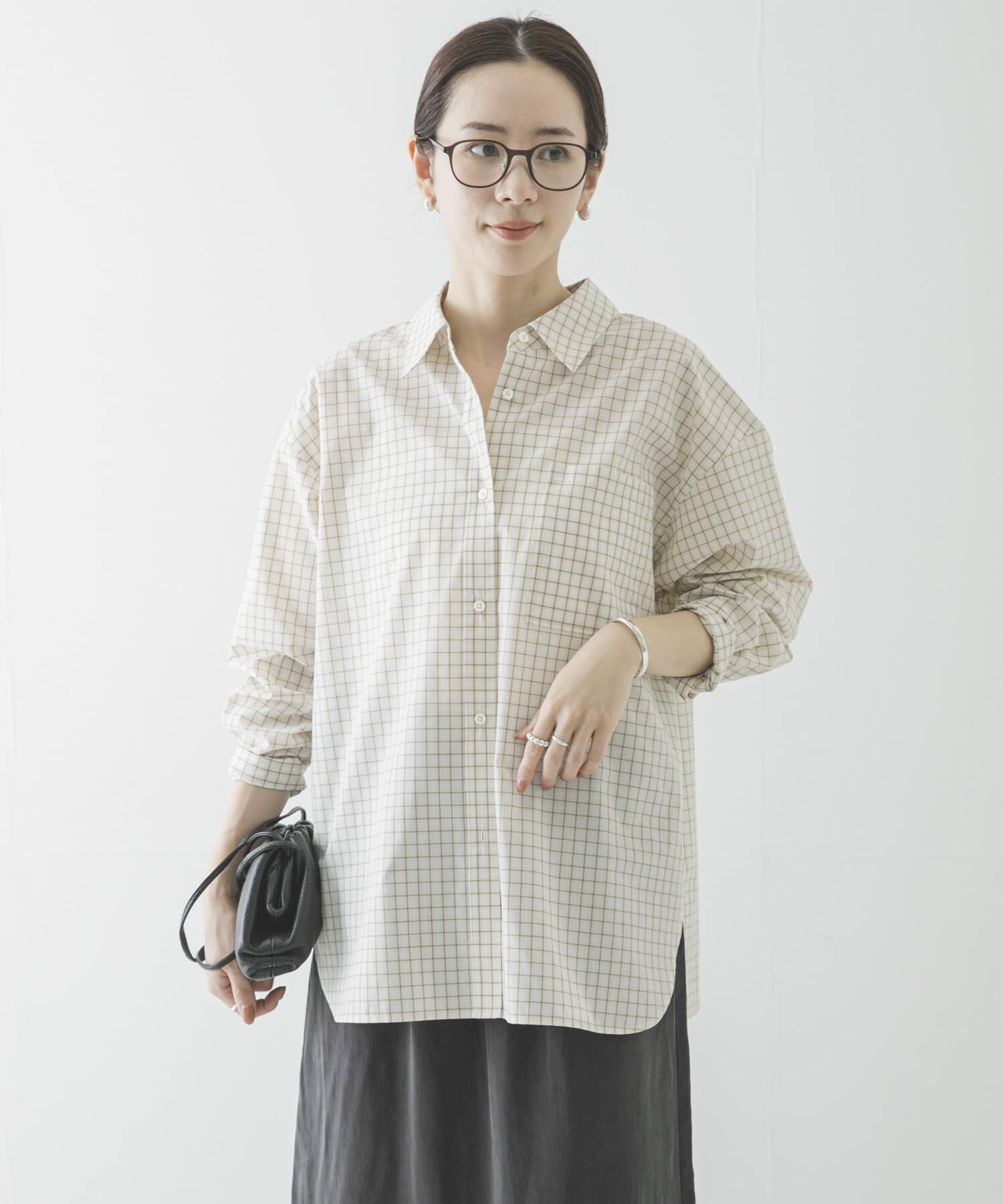 URBAN RESEARCH「レギュラーカラーチェックシャツ」|シャツ・ブラウス|