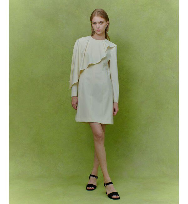LOULOU WILLOUGHBY「【LOULOU WILLOUGHBY】2WAYケープワンピース」|ワンピース|