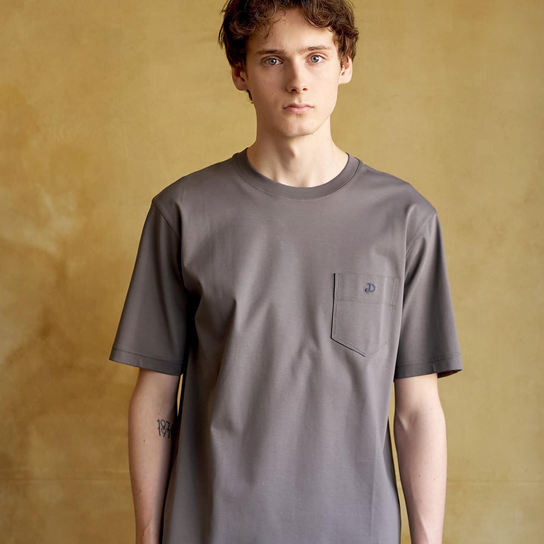 DRESSTERIOR「【接触冷感／抗菌防臭／消臭】ICE CLEAR COTTON ポケットTシャツ」|Tシャツ・カットソー|