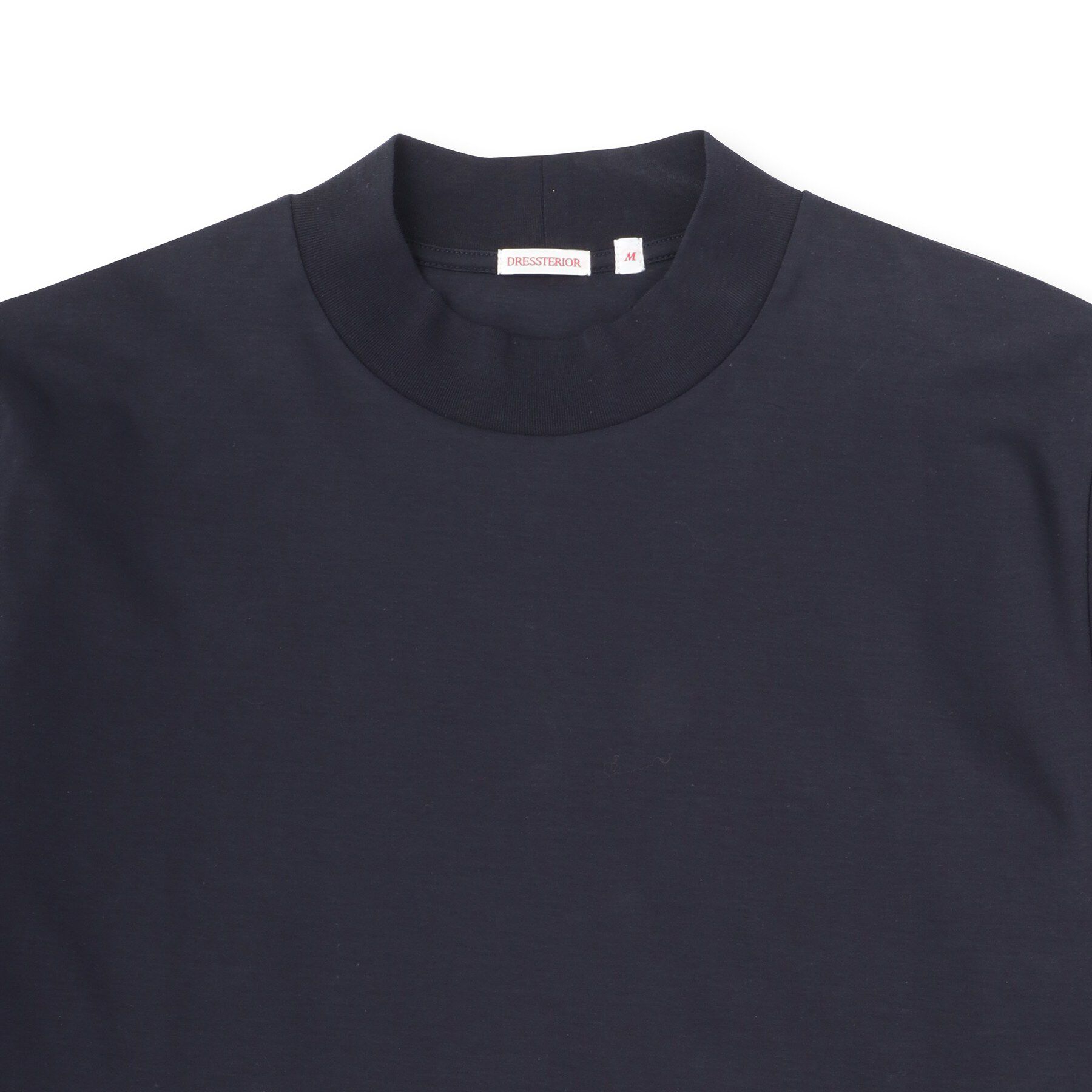 DRESSTERIOR「【接触冷感／抗菌防臭／消臭】ICE CLEAR COTTON モックネックTシャツ」|Tシャツ・カットソー|