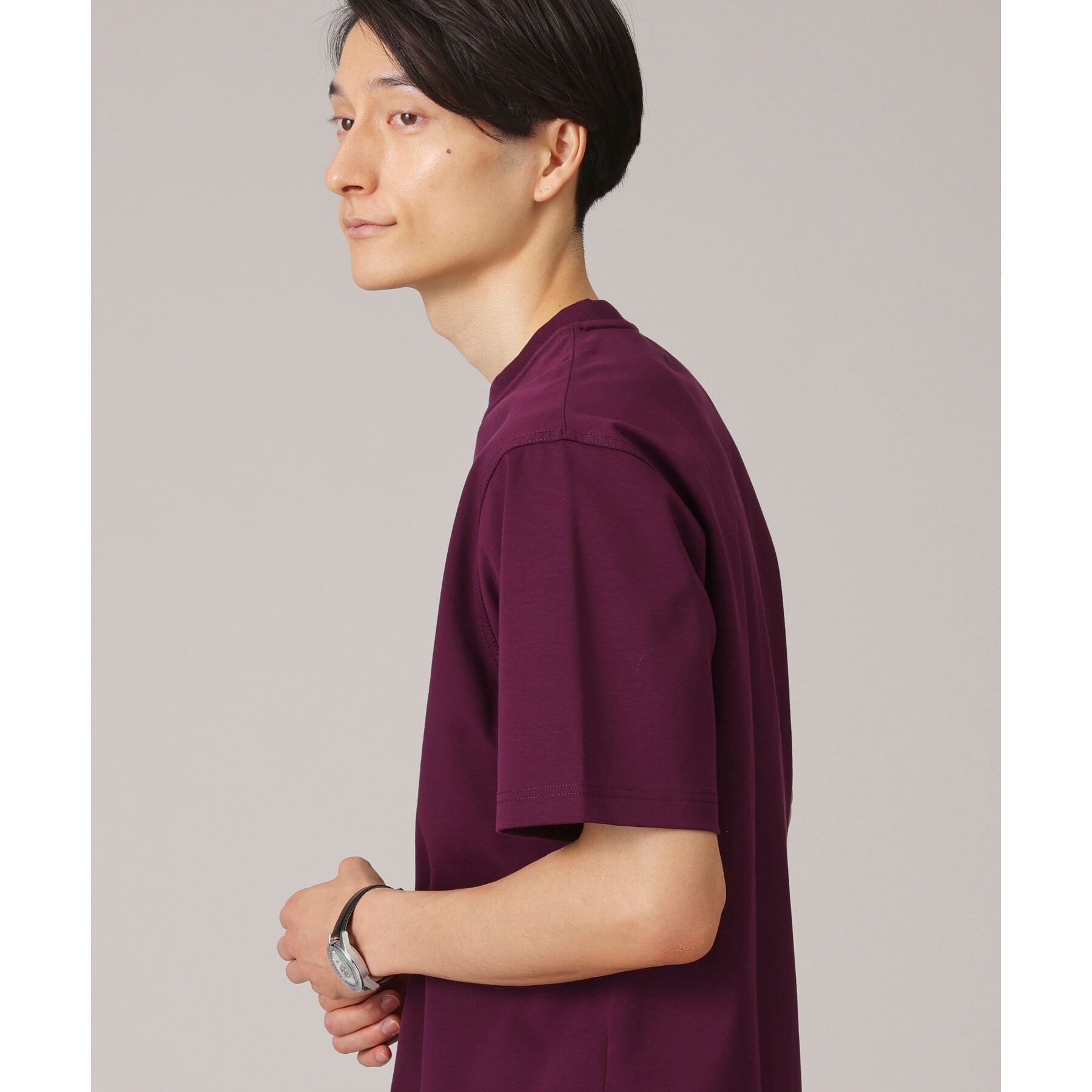 TAKEO KIKUCHI「【抗菌防臭／5サイズ展開】ハイゲージポンチ Tシャツ」|Tシャツ・カットソー|