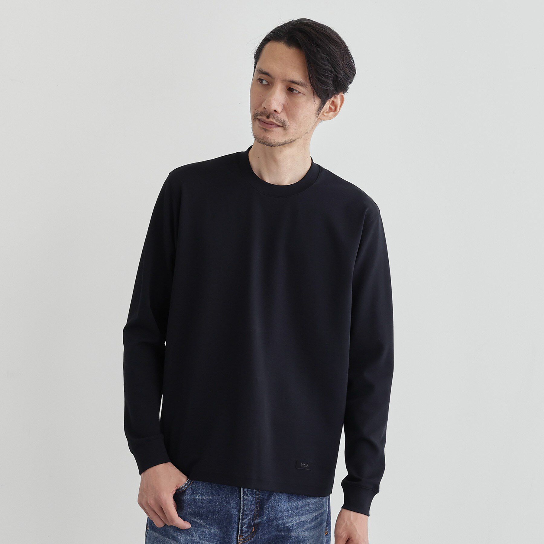 TAKEO KIKUCHI「ストレッチ テーラードＴシャツ」|Tシャツ・カットソー|