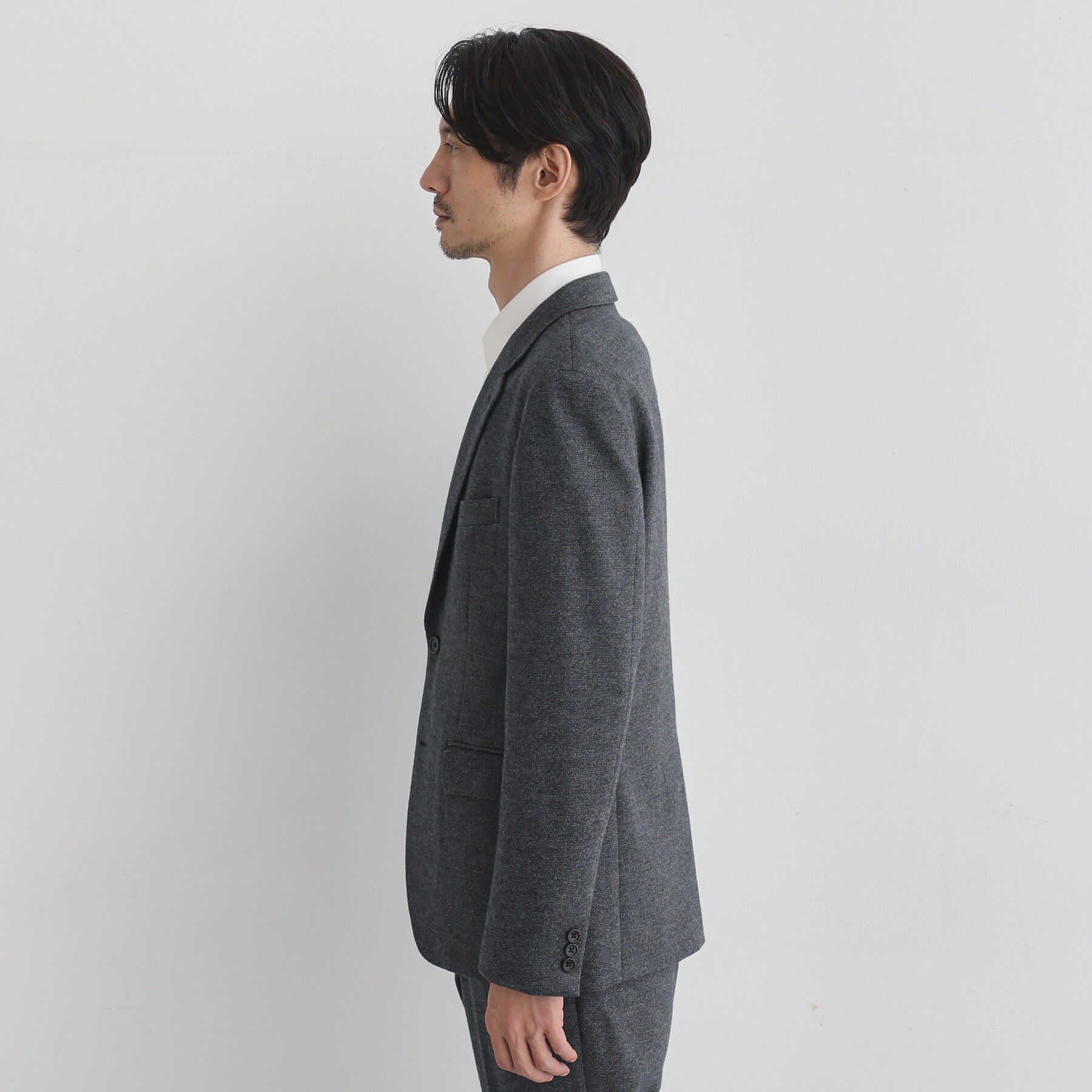 TAKEO KIKUCHI「【Sサイズ～】尾州織 ピンヘッドムリネ ジャケット」|スーツ|