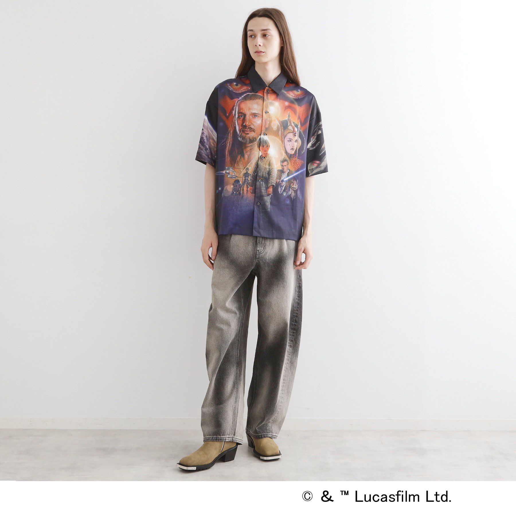 tk.TAKEO KIKUCHI「【STAR WARS】Capsule Collection 2WAY半袖シャツ」|シャツ・ブラウス|